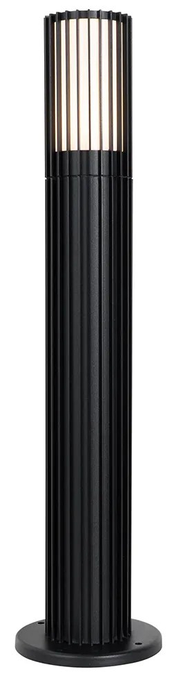 LED Balizador Inteligente para Exterior Preto 50 cm IP44 RGBW incl. Wifi GU10 50mm - Boris Moderno
