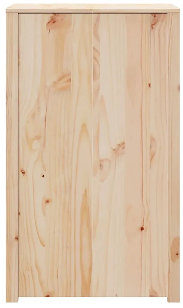 Armário de Cozinha Externo 55x55x92 cm de Madeira Sólida de Pinho