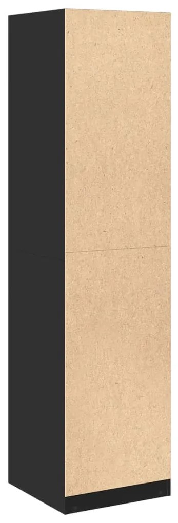 Roupeiro 50x50x200 cm contraplacado preto