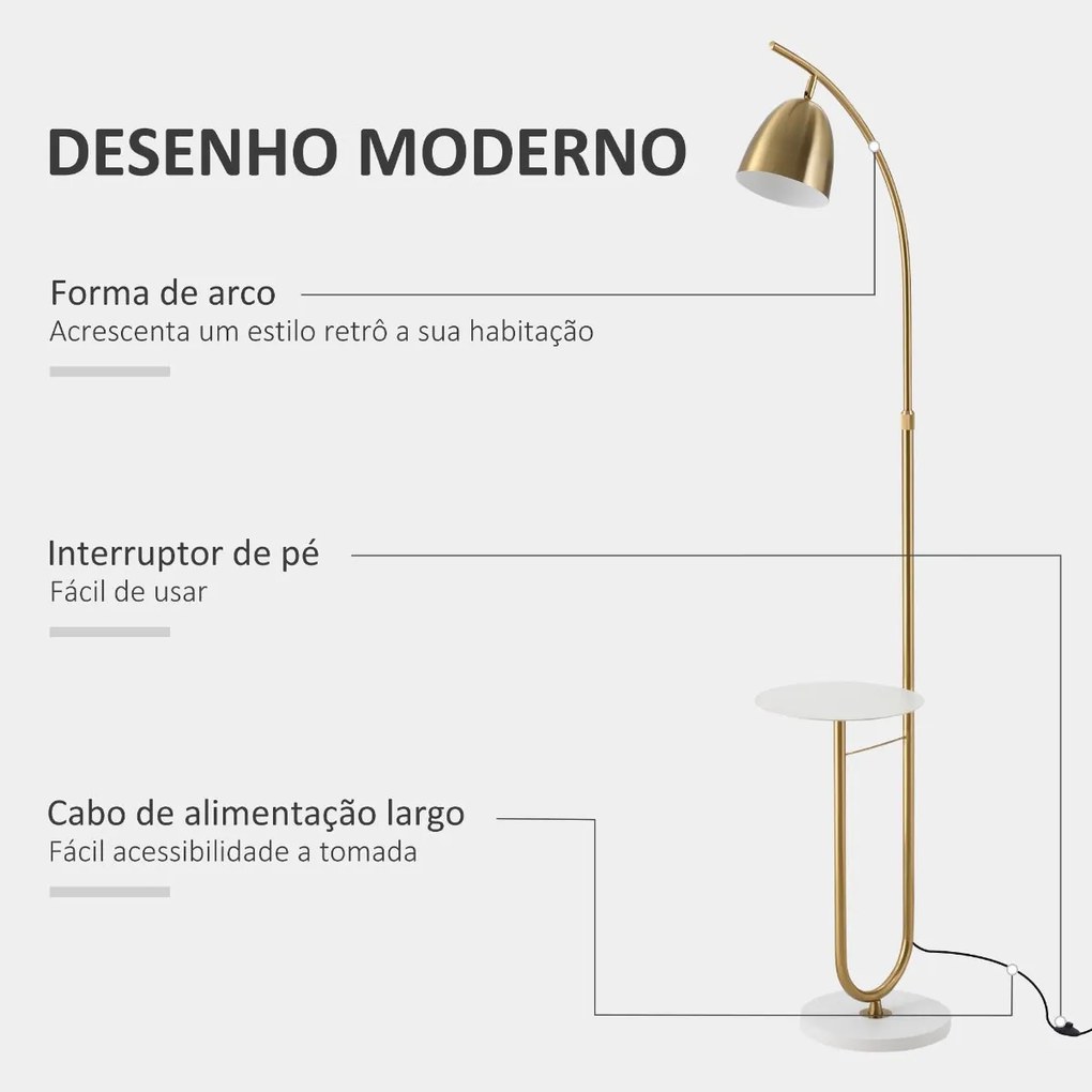 Candeeiro de Pé Milan - Design Contemporâneo