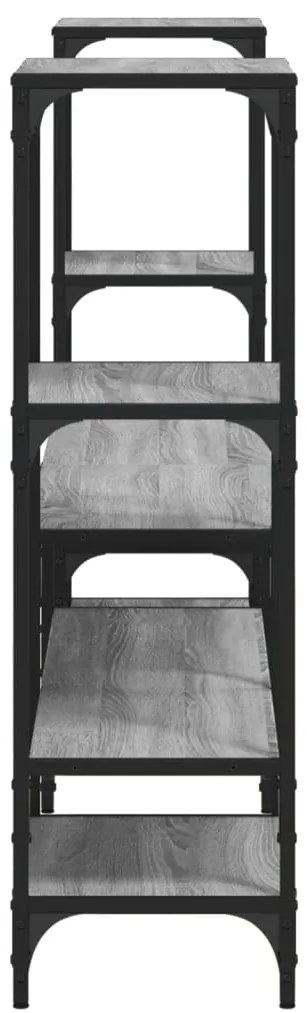 Armário TV 206,5x28,5x95cm derivados de madeira cinzento sonoma