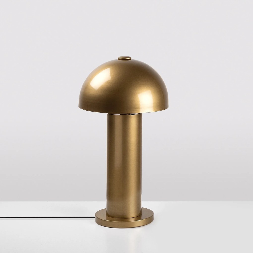 Candeeiro de Mesa Mixed – Dourado – 26 x 26 x 49 cm