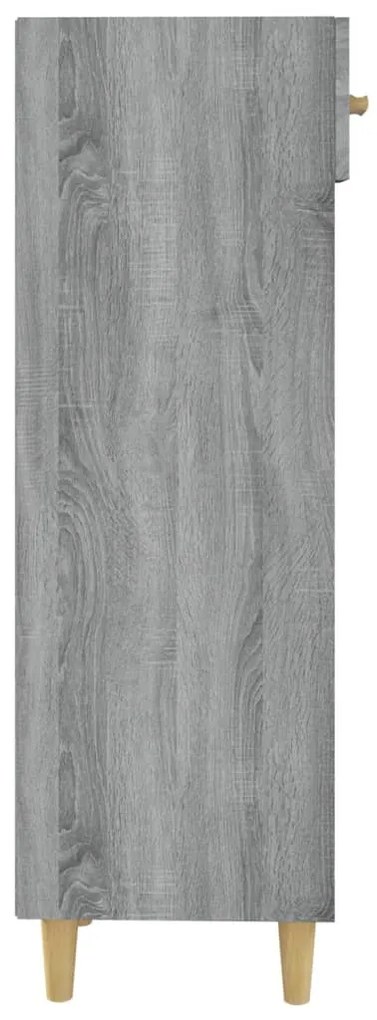 Sapateira 30x35x105 cm derivados de madeira cinzento sonoma
