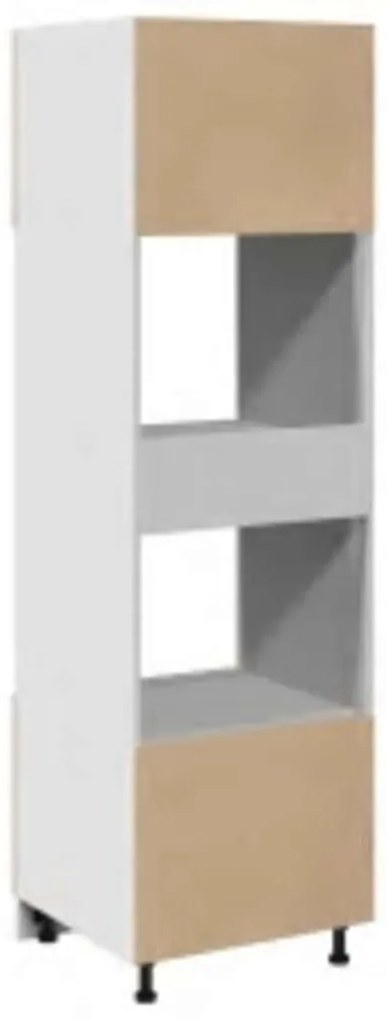 Armário para micro-ondas “Lyon” 60x57x207cm cor carvalho