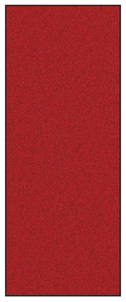 Capacho Retangular vidaXL Vermelho 120x300 cm
