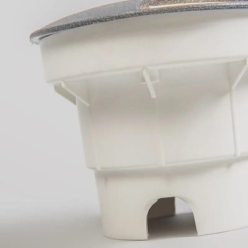 Foco de chão exterior moderno cinzento com LED IP67 - Ceci 2 Moderno
