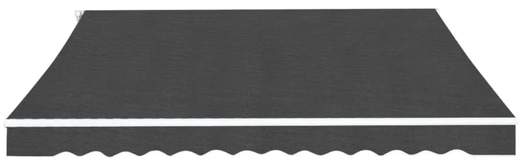 Toldo dobrável manual 450 cm antracite