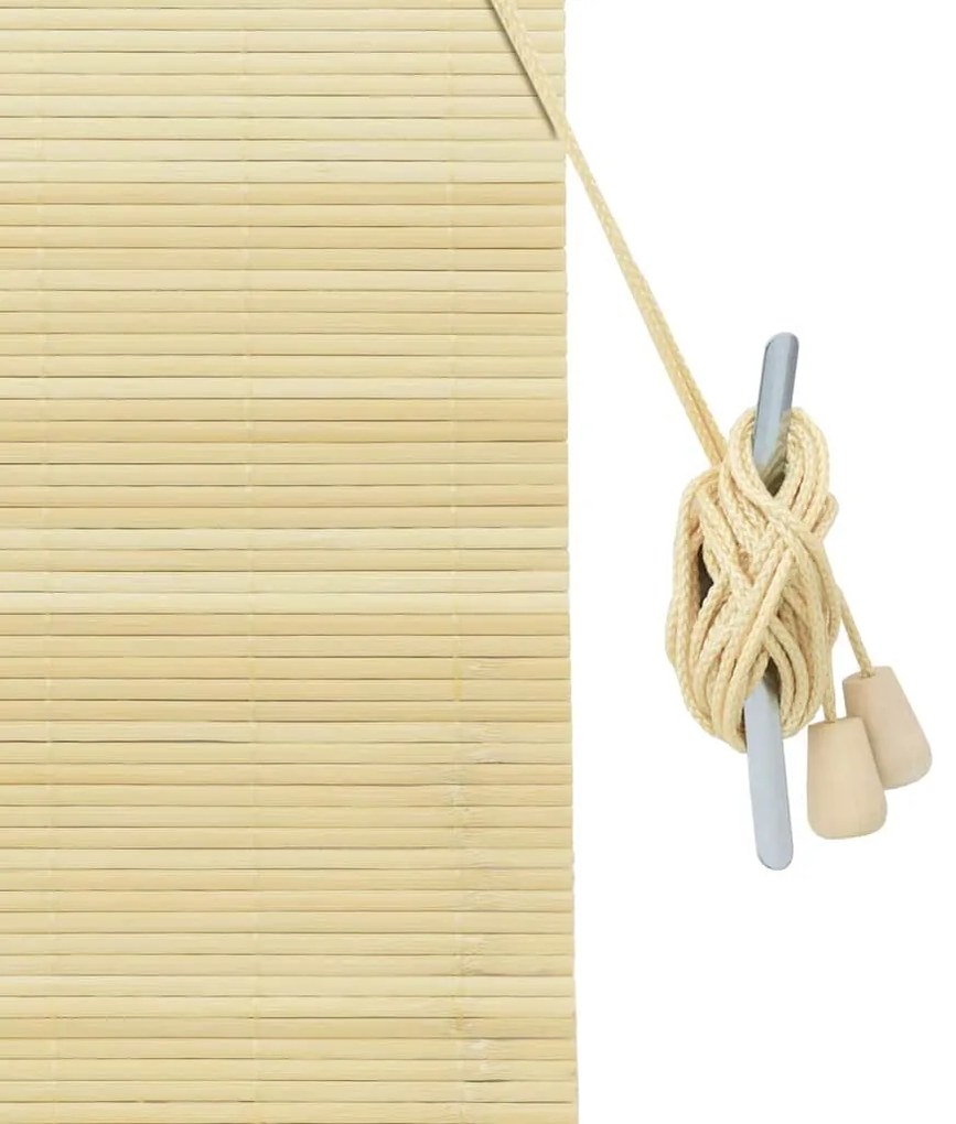 Persianas e Sombras de Janela Natural 140 x 220 cm Bambu