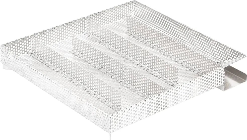 vidaXL Gerador de fumo frio com 5 câmaras 27 cm aço inoxidável