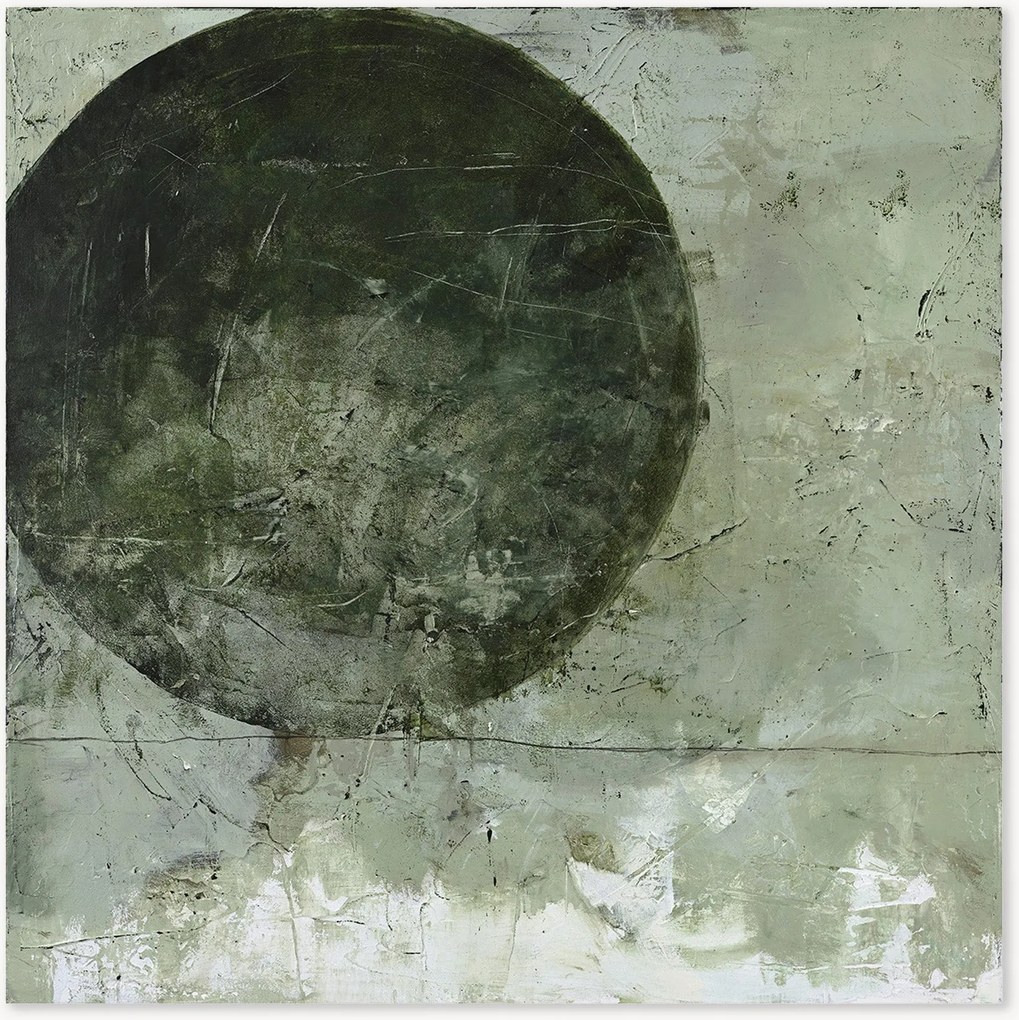 Quadro em tela pintada à mão Light Ball