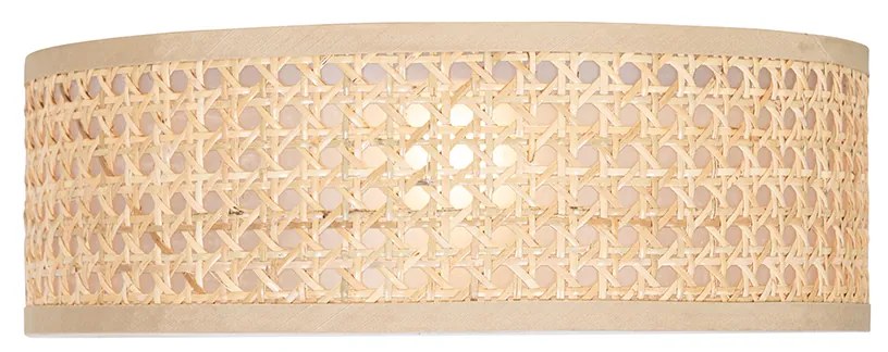 Candeeiro de teto oriental rattan 30 cm - Tromma Oriental