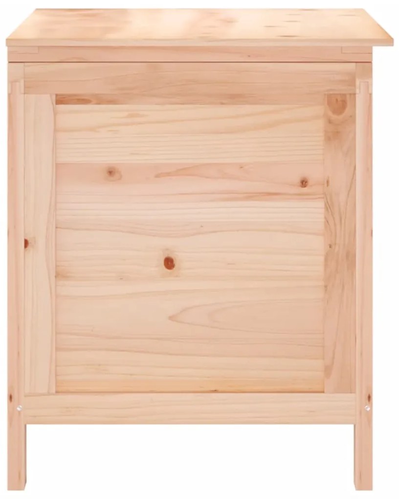 Caixa de arrumação para jardim 50x49x56,5 cm abeto maciço