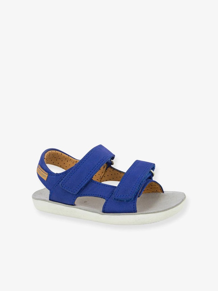 Sandálias Goa Boy Scratch - N SHOO POM®, para criança azul vivo liso