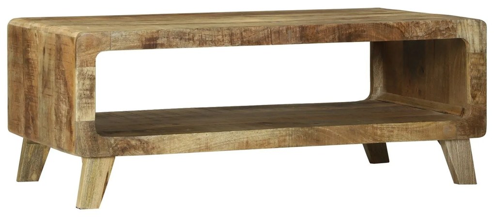 Mesa de café 90x50x35 cm Madeira de Mangueira Maciça