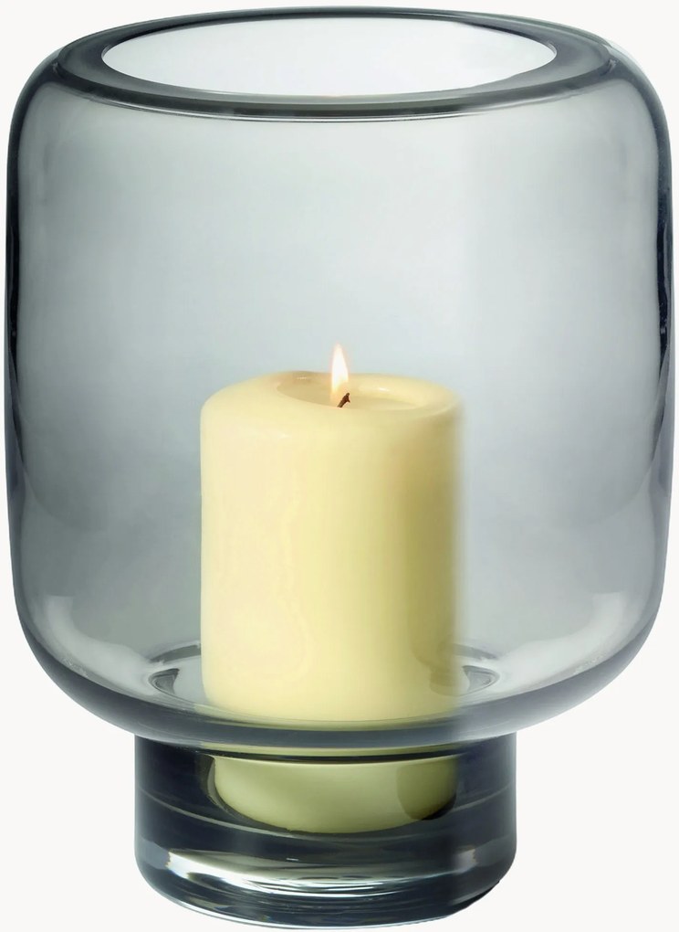 Castiçal artesanal Vejle, Alt 24 cm