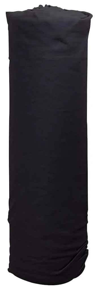 Membrana de geotêxtil 1x10 m fibra de poliéster preto