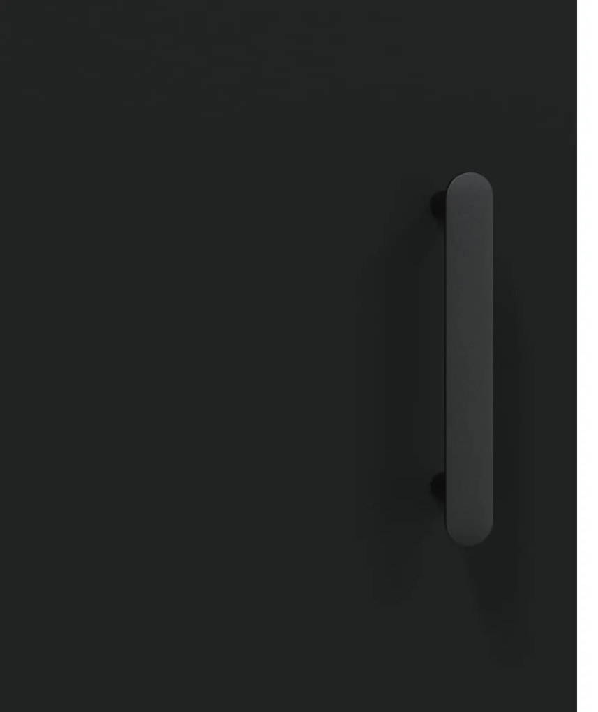 Aparador 69,5x34x90 cm derivados de madeira preto