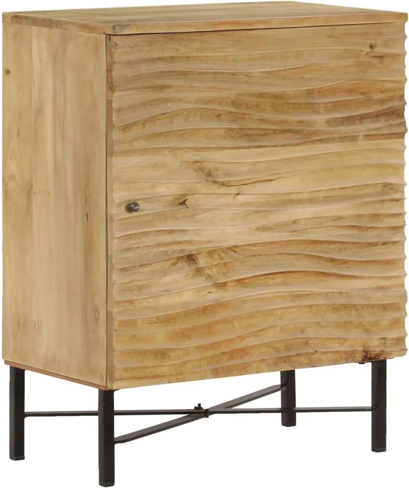 Aparador em madeira de mangueira maciça 60x35x75 cm