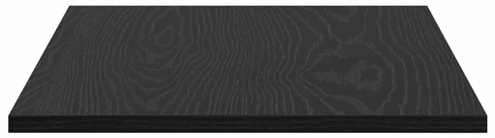 Prancha de Estante para Livros 4 pcs Preto 100 x 40 x 1.5cm