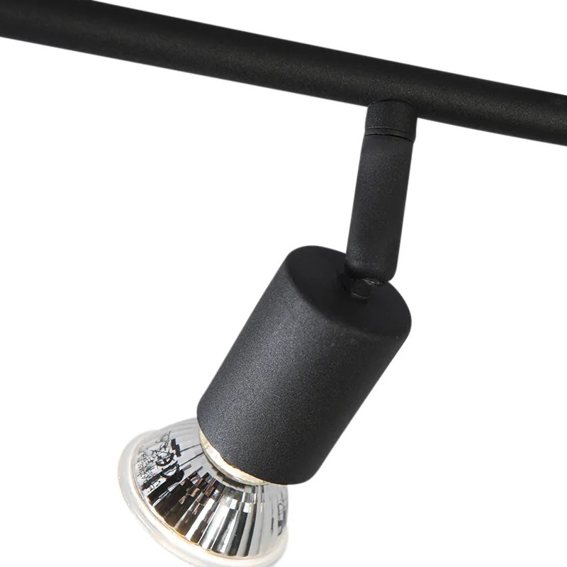 LED Foco Inteligente Preto Inclinável com Wifi GU10 - Jeany Moderno