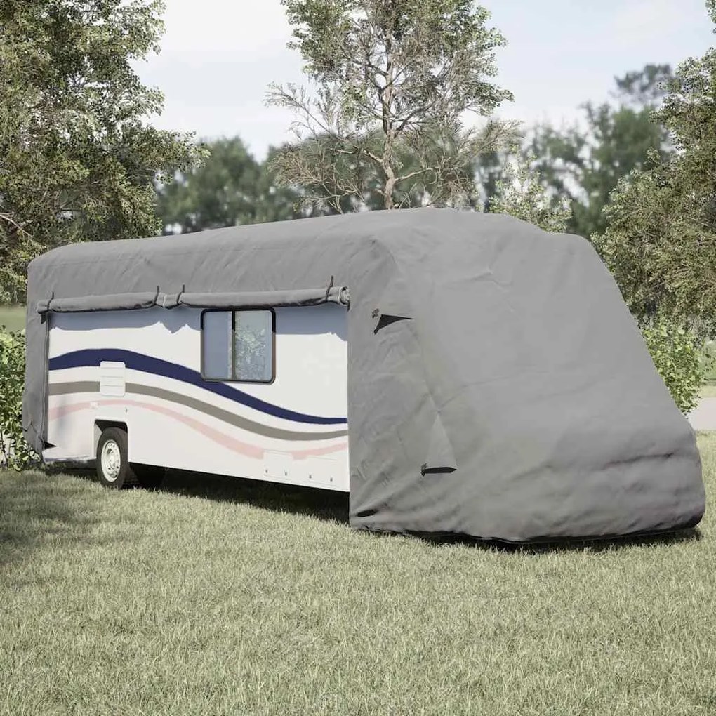 Capas autocaravanas 870x235x275 cm tecido não tecido cinzento