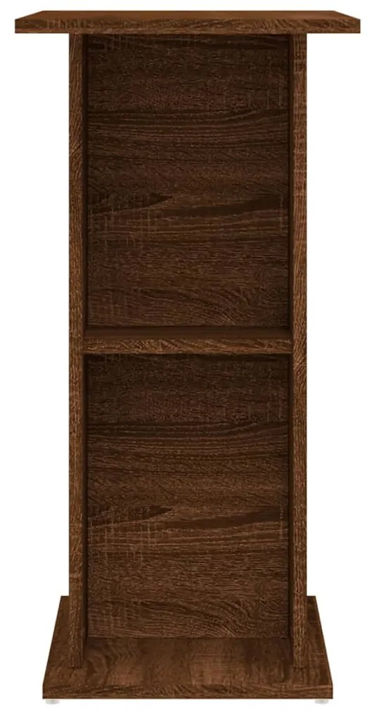 Suporte aquário 60,5x36x72,5cm deriv. madeira carvalho castanho