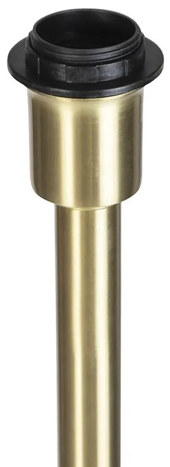 Candeeiro de pé clássico em latão sem abajur - Simplo