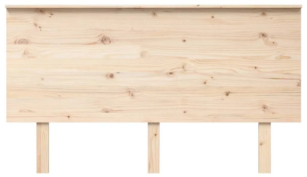 Cabeceira de cama 144x6x82,5 cm pinho maciço
