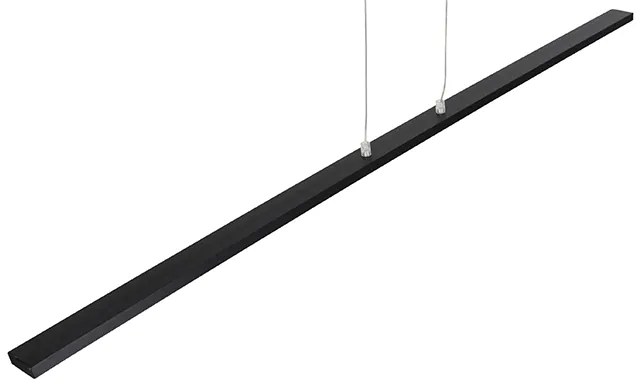 Candeeiro de suspensão design preto com LED - Banda