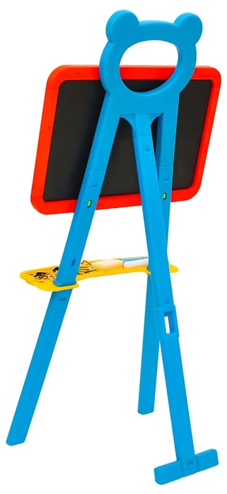 Cavalete infantil com quadro negro e quadro Branco