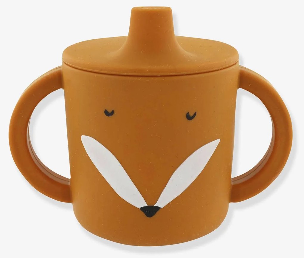 Copo de aprendizagem em silicone, TRIXIE Animal laranja