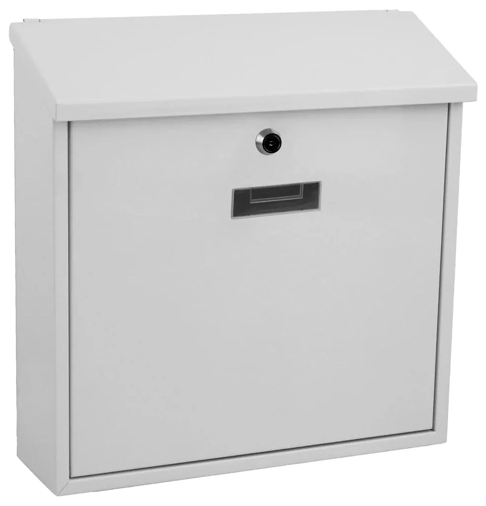 432497 Perel 432497 Mailbox "Monaco" White