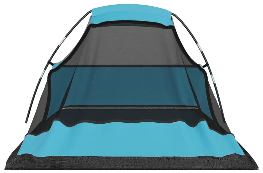 Tenda de campismo 317x240x100 cm azul
