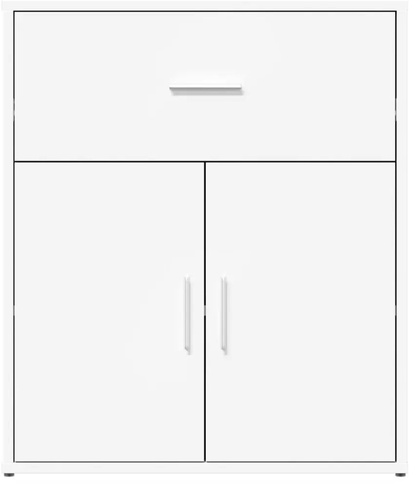 Aparador 60x31x70 cm derivados de madeira branco