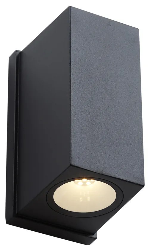 Candeeiro de Parede Preto Magnético Incl. LED Recarregável - Sandy Moderno