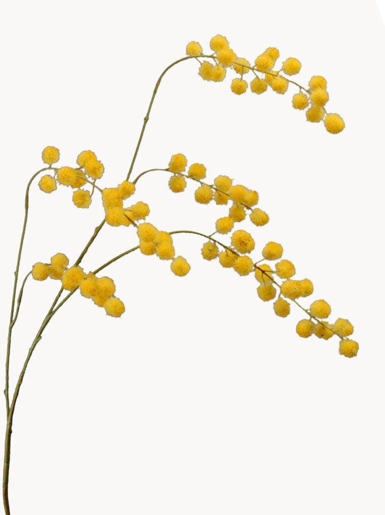 Flores artificiais Mimosa, conjunto de 2