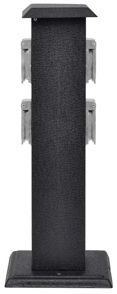Pilar de Tomadas de Energia para Jardim Preto