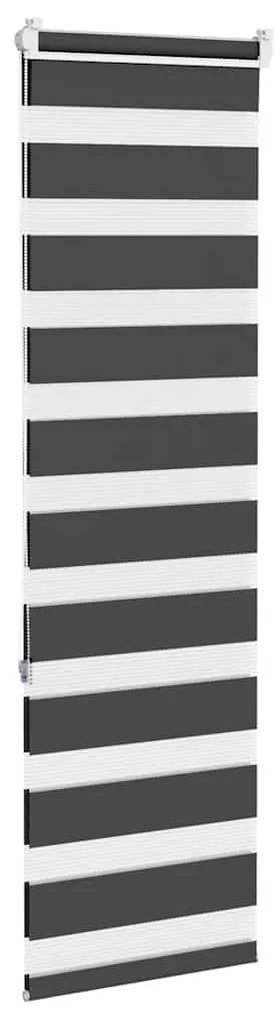 Cortina de zebra 45x150 cm largura do tecido 40,9 cm poliéster