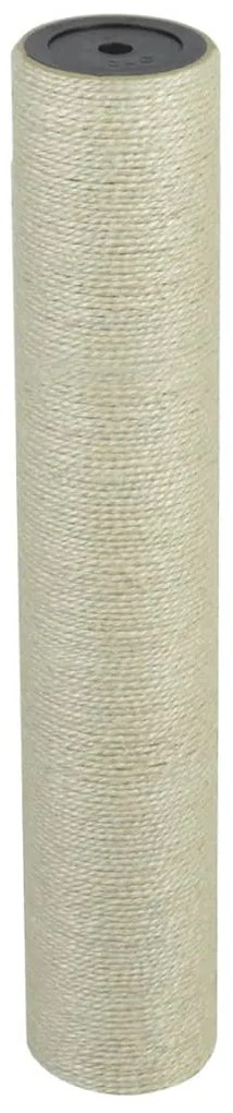 vidaXL Arranhador para gatos 8 x 45 cm 10 mm bege