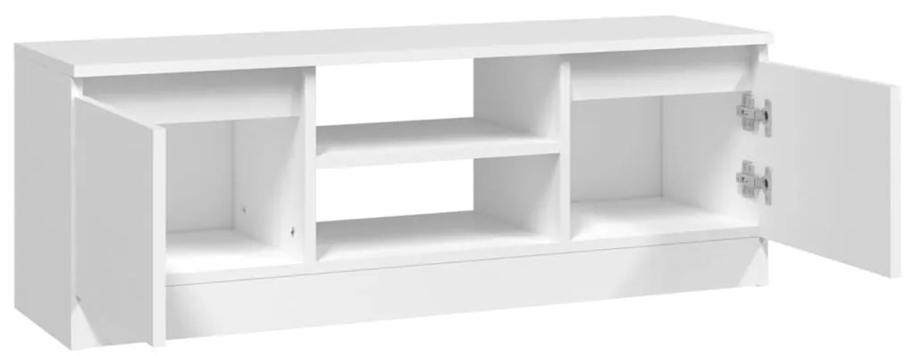 Móvel de TV com porta 102x30x36 cm branco
