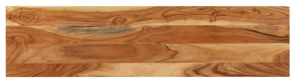 Mesa consola 120x30x75 cm madeira de acácia maciça