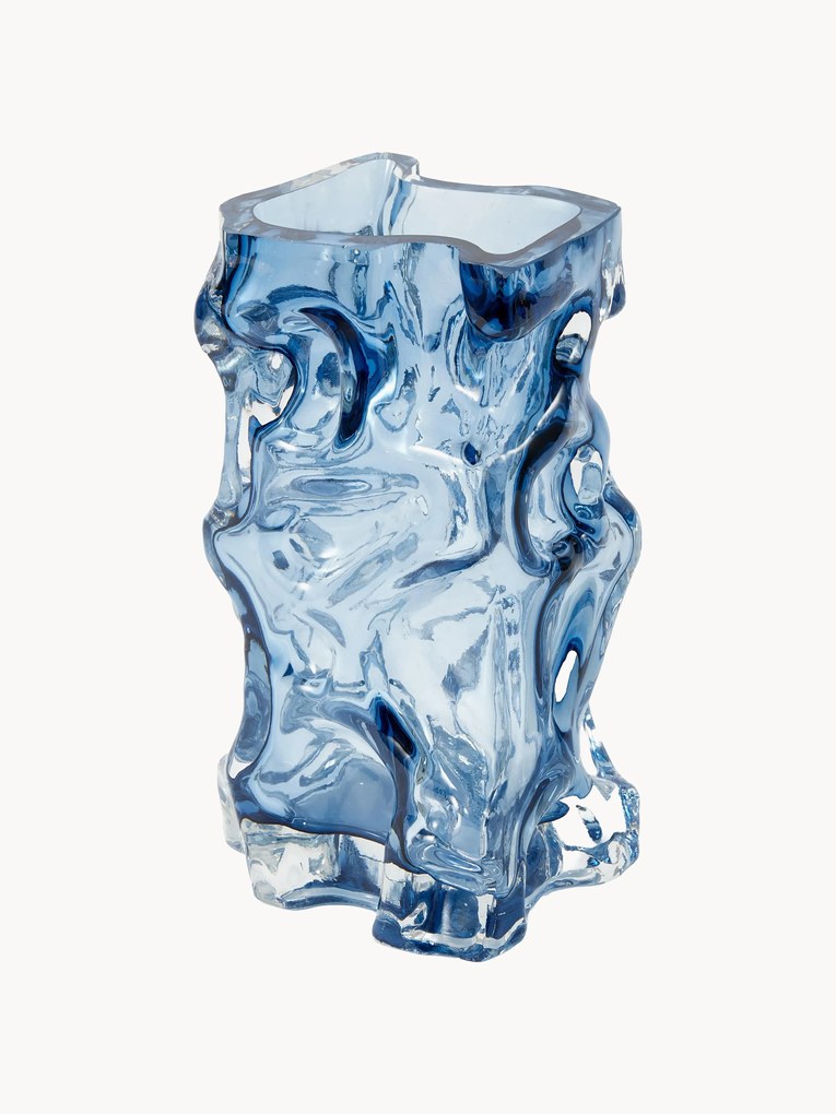 Jarra de vidro artesanal Ice, Alt 25 cm