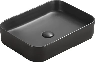 Mexen Vena lavatório de bancada 50 x 37 cm, preto mate - 22195085