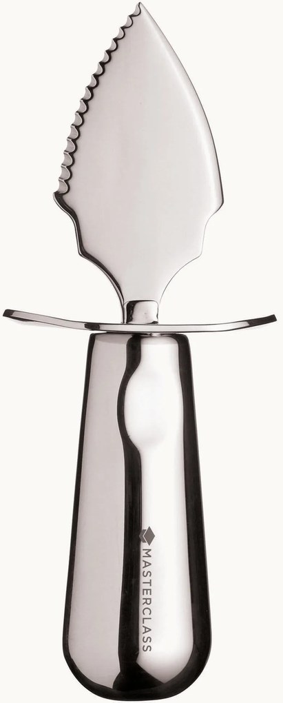 Faca para ostras polida Deluxe
