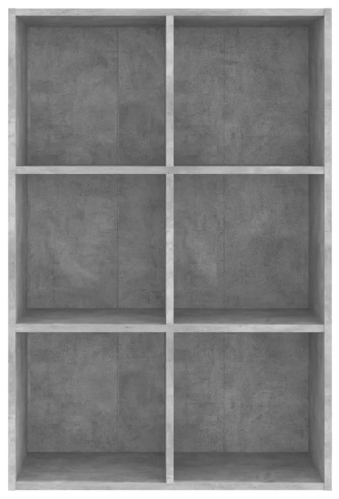 Estante/aparador 66x30x98 cm contraplacado cinzento cimento