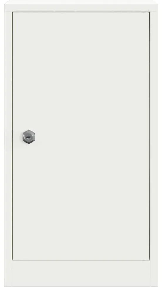 caixa de correio Branco 30 x 23 x 55 cm Aço