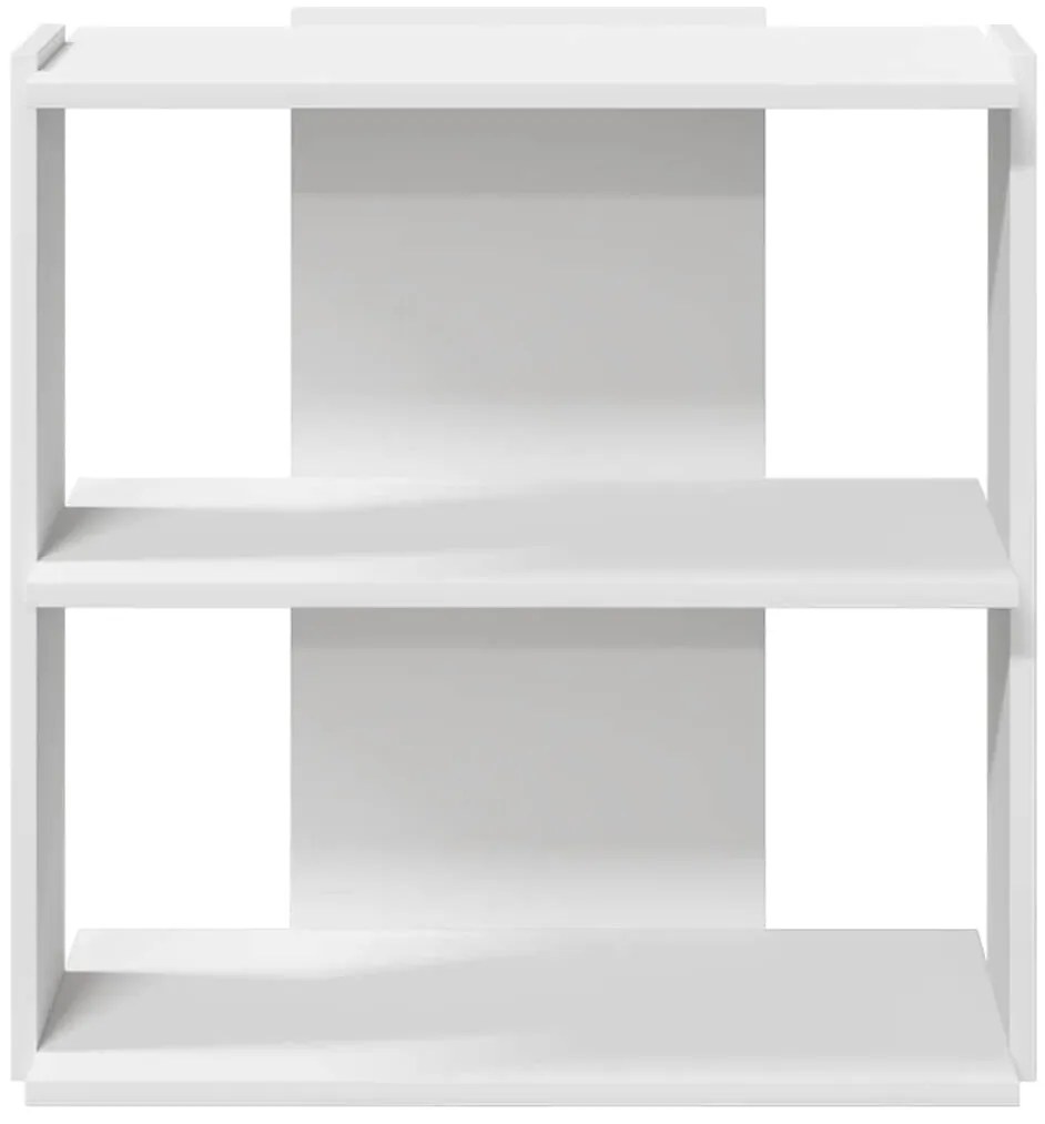 Estante c/ 3 prateleiras 60x30x60cm derivados de madeira branco