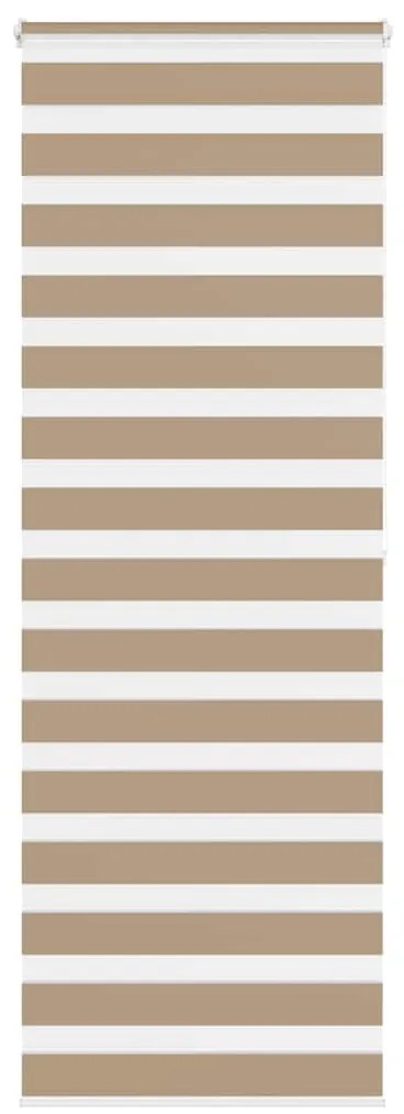 vidaXL Cortina de zebra 90x200 cm largura do tecido 85,9 cm poliéster