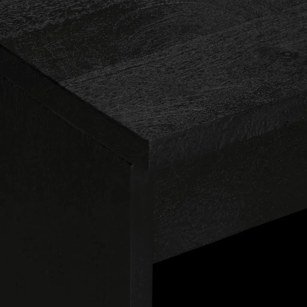Aparador 60x33x75 cm derivados de madeira preto