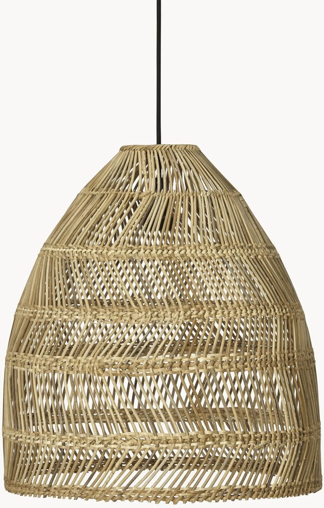 Candeeiro suspenso para exterior em vime Maja, vários tamanhos